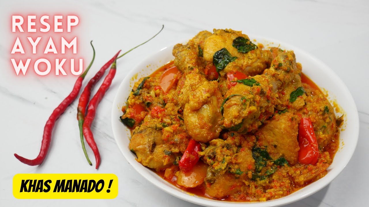 RESEP AYAM WOKU KEMANGI ENAK BANGET, Khas Manado - By Tomafery Cooking !