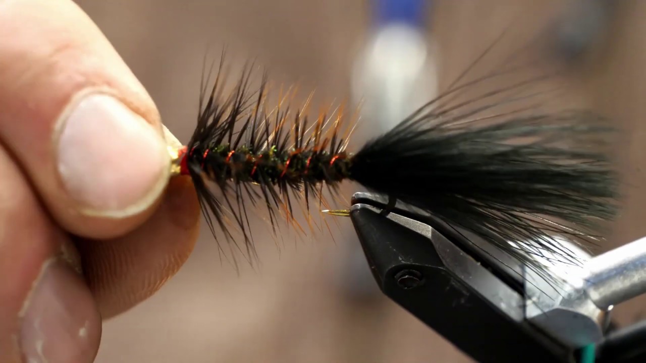 Jeff Medley ties the classic Peacock Bugger