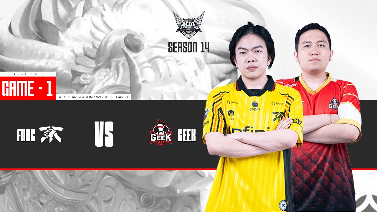 [Game - 1] FNATIC ONIC vs GEEK FAM | MPL ID S14