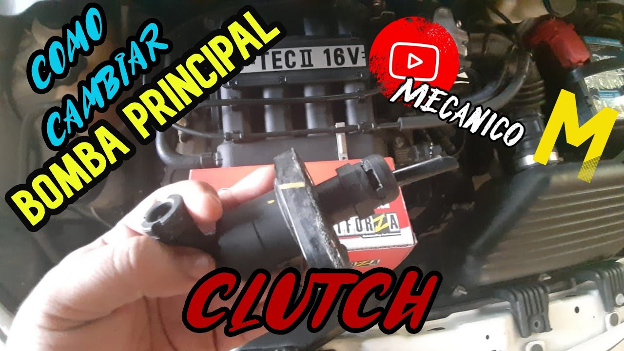 COMO cambiar BOMBA principal o MAESTRO del CLUTCH SPARK|BEAT QUE SE ENCUENTRA EN EL PEDAL DEL CLUTCH