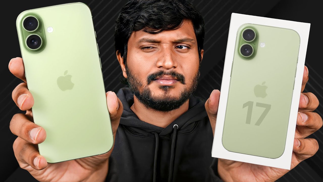iPhone 17 Unboxing & initial Impressions || iphone 17 VS iPhone 16 || Best Tech In Telugu ||