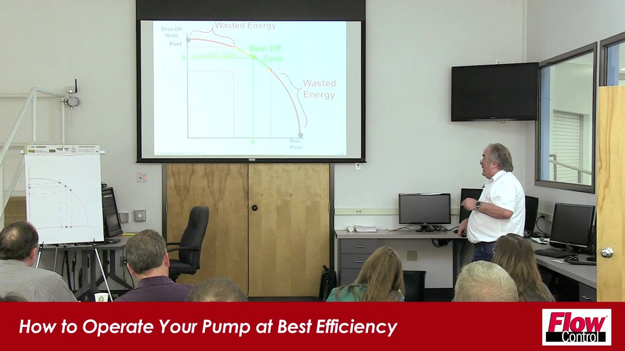 How to Operate Your Pump at Best Efficiency