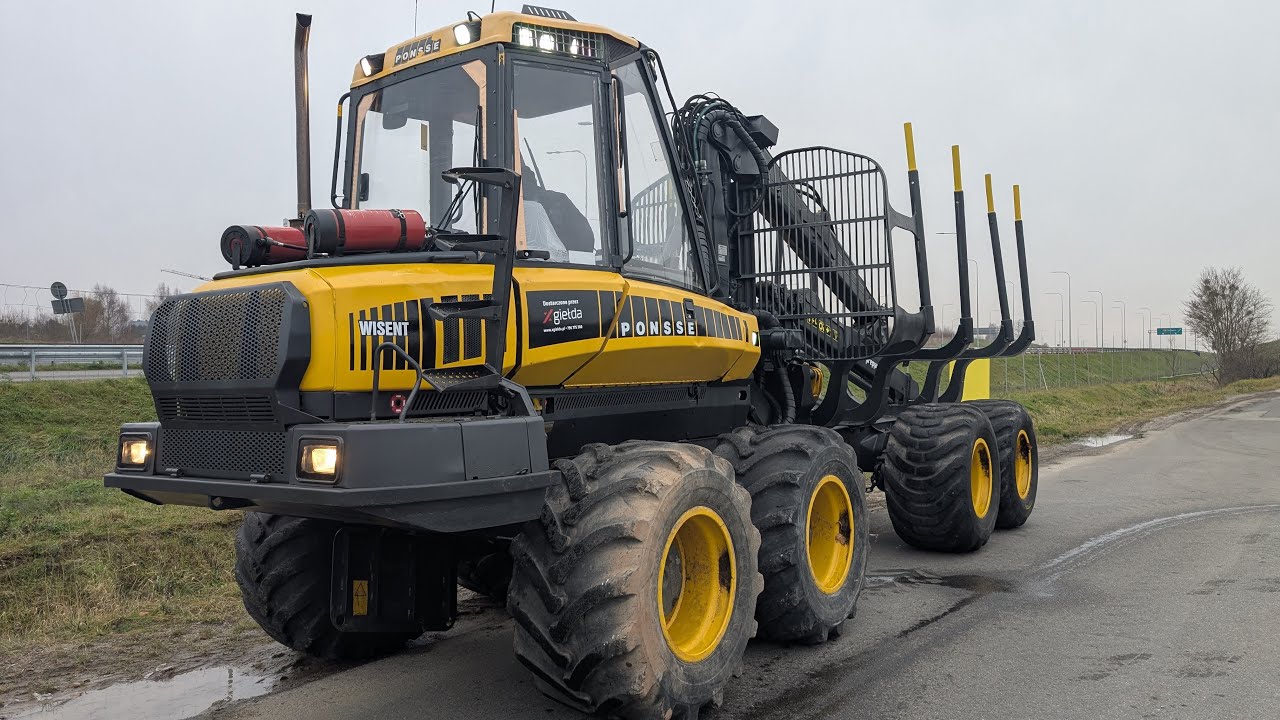 AUKCJA Forwarder PONSSE Wisent 2010 r. 16700 mth