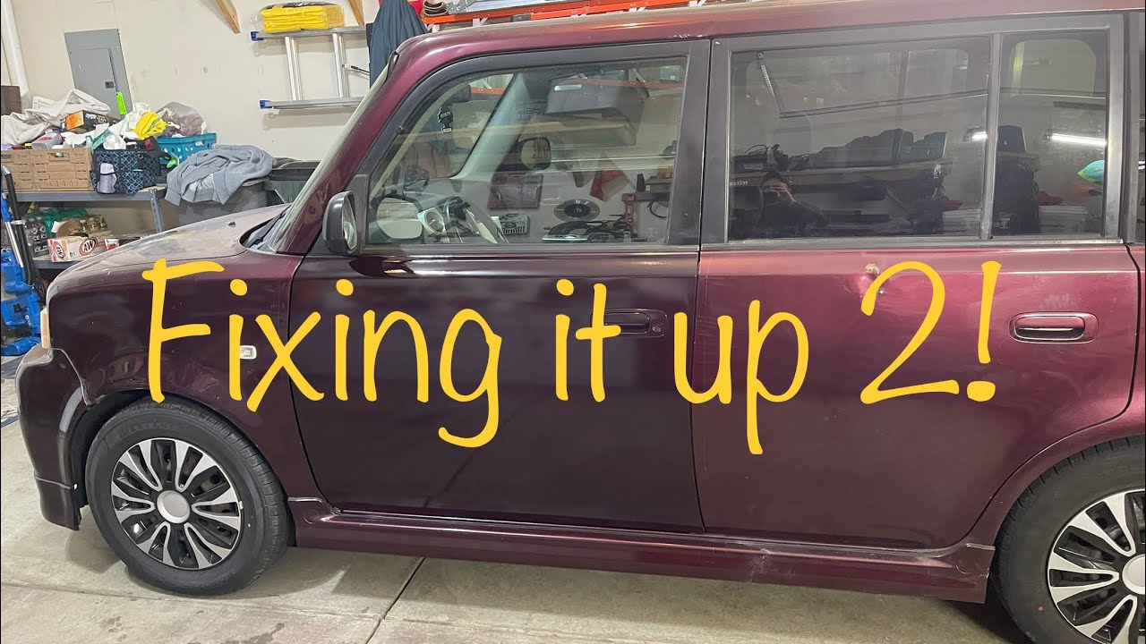 Toyota scion XB paint repair