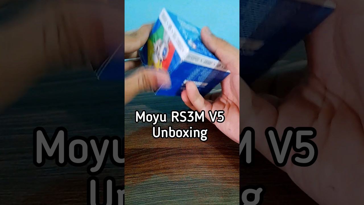 Moyu RS3M V5 UNBOXING #rs3mv5 #rs3m2020 #unboxing #shorts