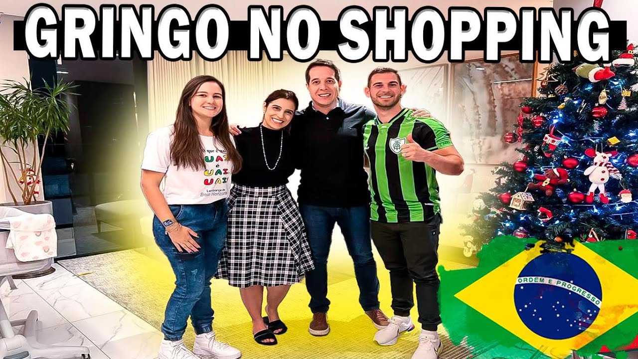 Gringo Ficou Chocado Visitando Shopping no Brasil Pela Primeira Vez!