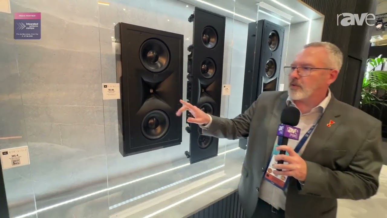 ISE 2026: Harman Luxury представляет встраиваемые акустические системы JBL Synthesis SCL-2XL, SCL...
