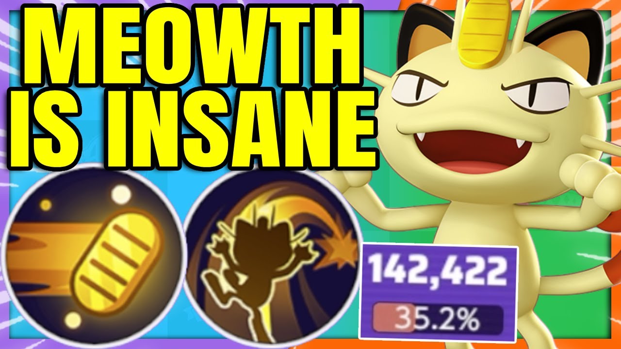 MEOWTH IS HERE and PAY DAY is Incredibly Strong | Pokemon Unite