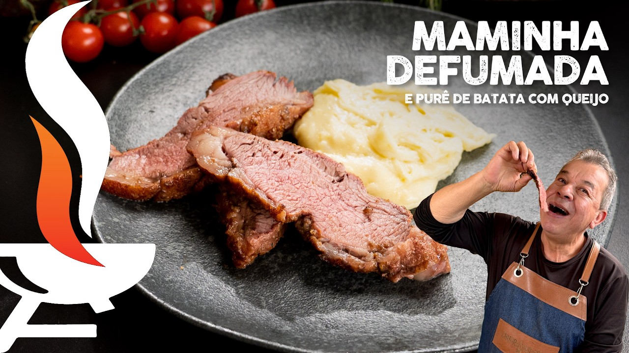 Maminha Defumada com Purê de Batata com Queijo I Churrasqueadas