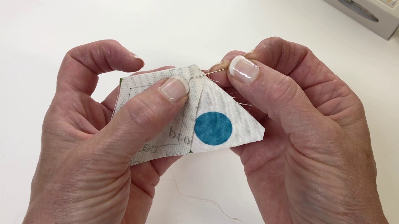 The Hand Piecing Stitch