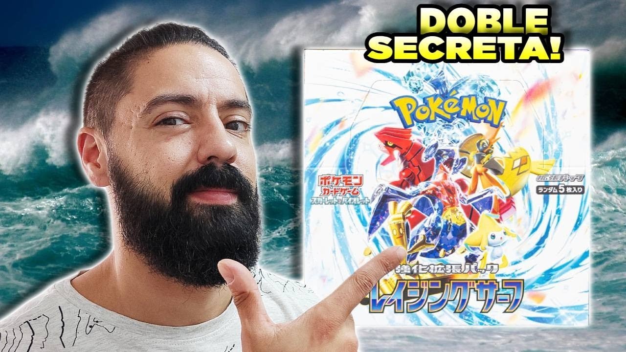 A SURFEAR! - ABRO UNA BOOSTER BOX DE RAGING SURF - LA ULTIMA EXPANSION JAPONESA DE POKEMON TCG
