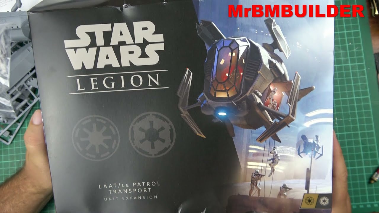Star Wars Legion : LAAT/le Patrol transport model kit