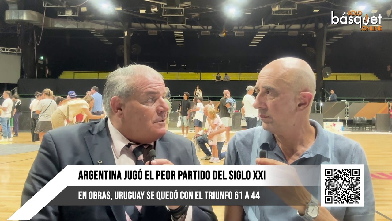 ARGENTINA JUGÓ EL PEOR PARTIDO DEL SIGLO XXI. Solo Básquet desde Obras