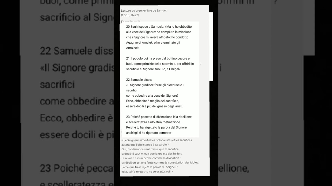 🇫🇷🇮🇹 Apprendre l'italien avec l'Évangile!Apprendere l'italiano col Vengelo!19/01/2026 #vangelo