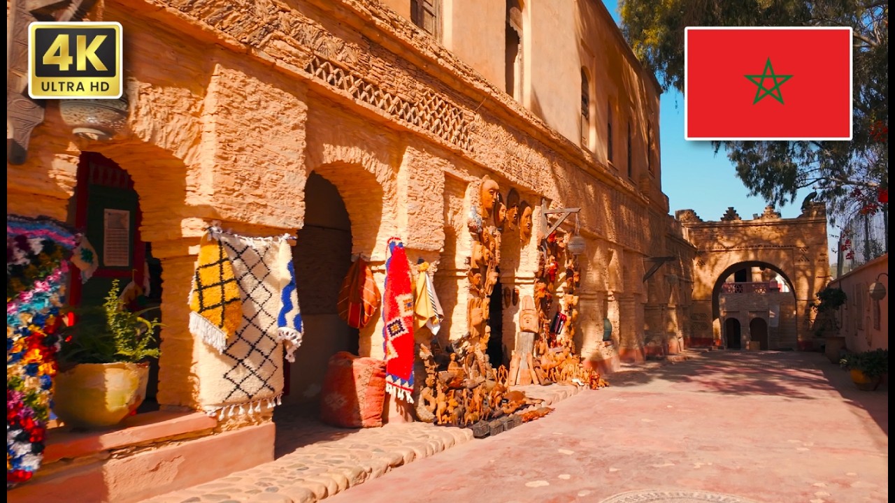 AGADIR  🇲🇦 La Medina d'Agadir | A Morocco's True Architectural Gem | Walking Tour DJI Osmo Pocket 3