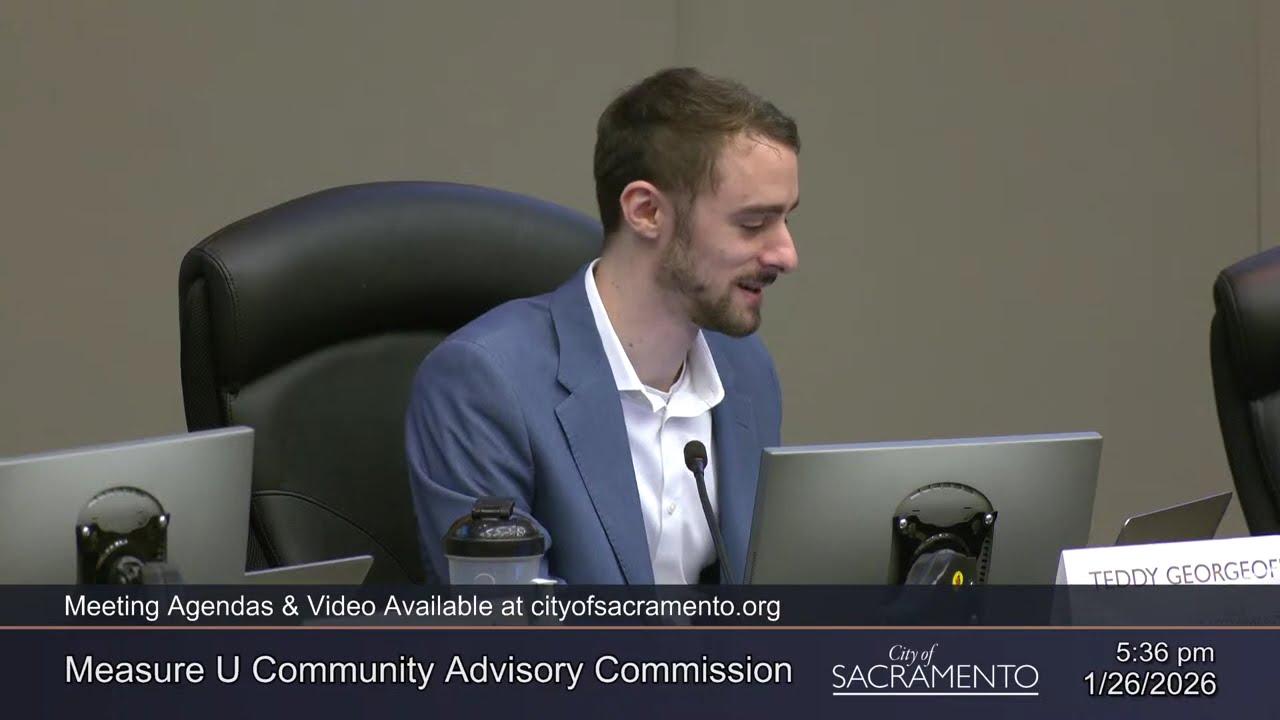 Measure U Community Advisory Commission - Jan 26, 2026