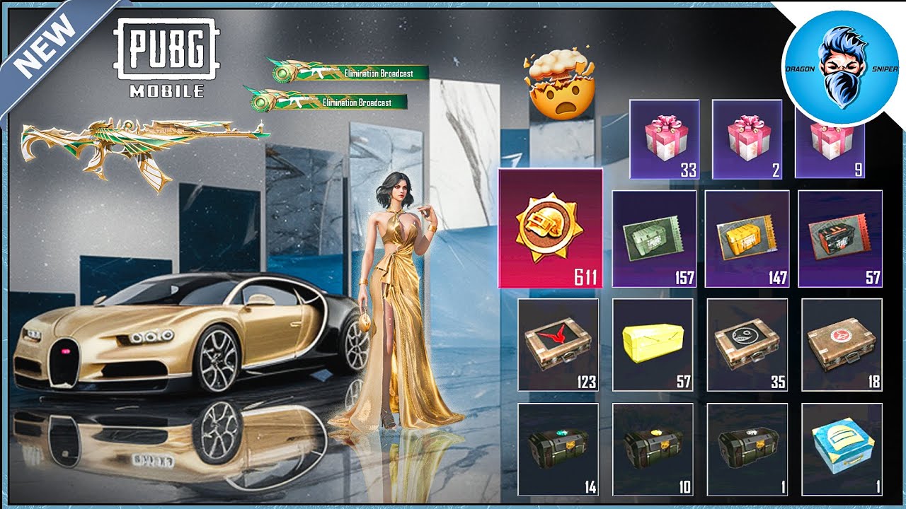 1,275+Crates Opening New Bugatti Crate Opening ! Free A Lot of Crate Opening Pubg Kr