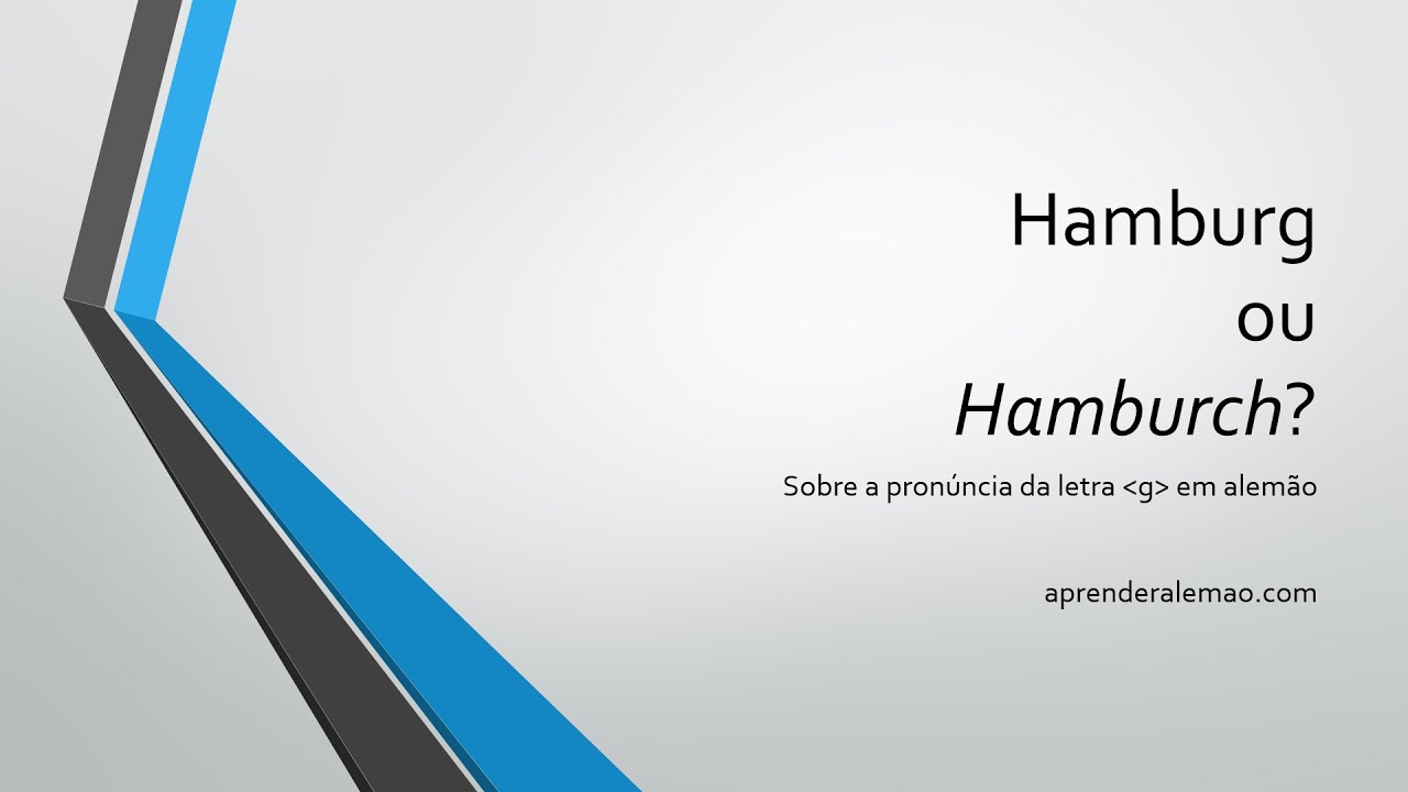 Pronúncia do 