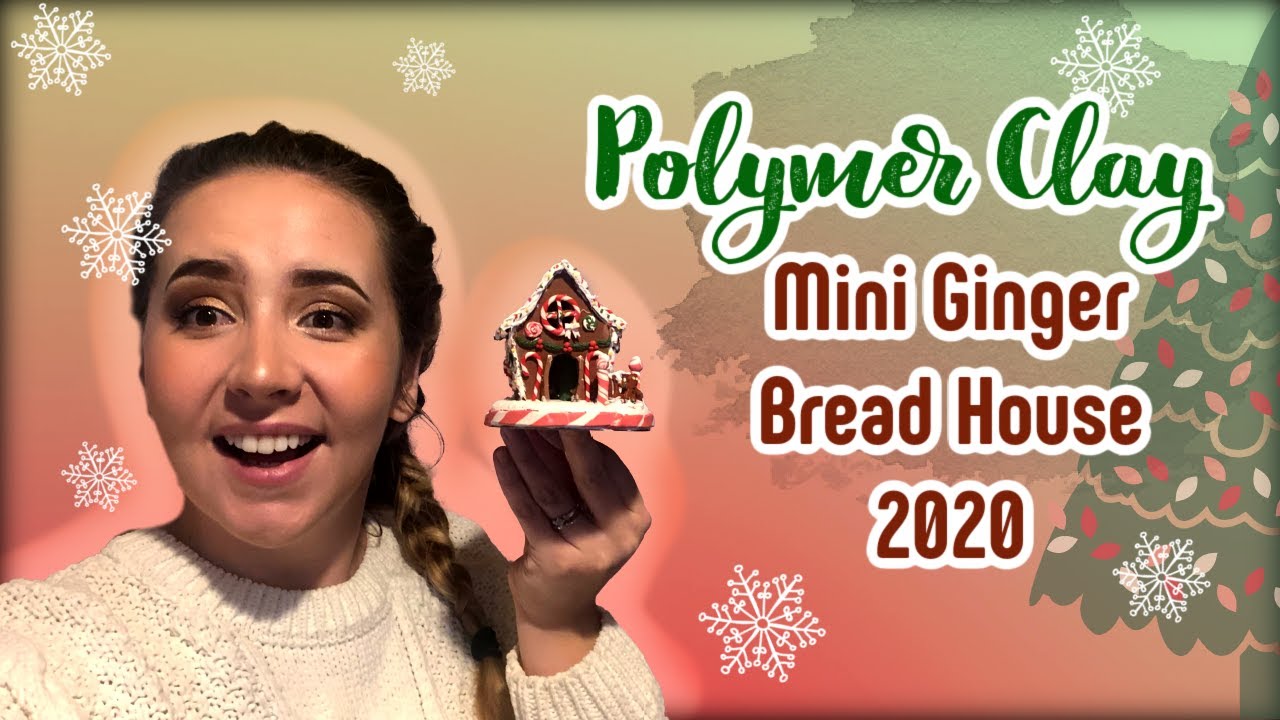 Пряничный домик из Полимерной Глины 2020
