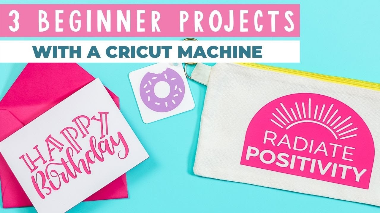 Cricut Beginner Projects: 3 Project Ideas to Get Started