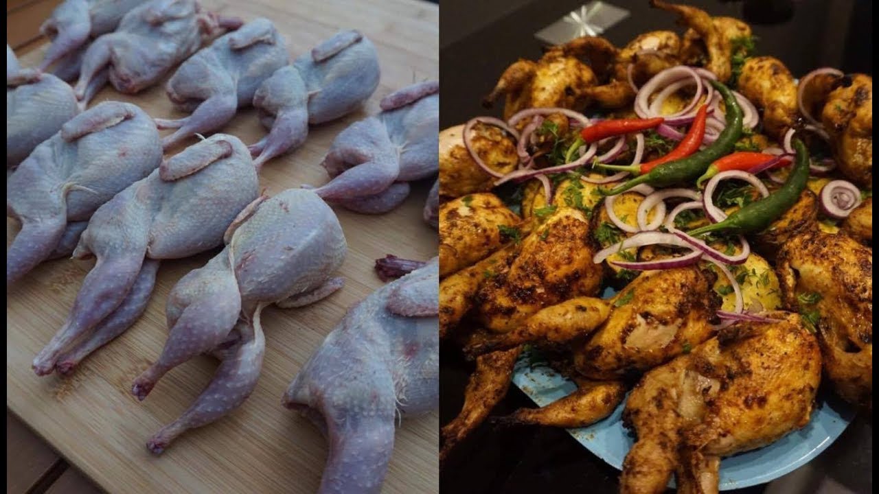 Сочный шашлык иэ перепелки