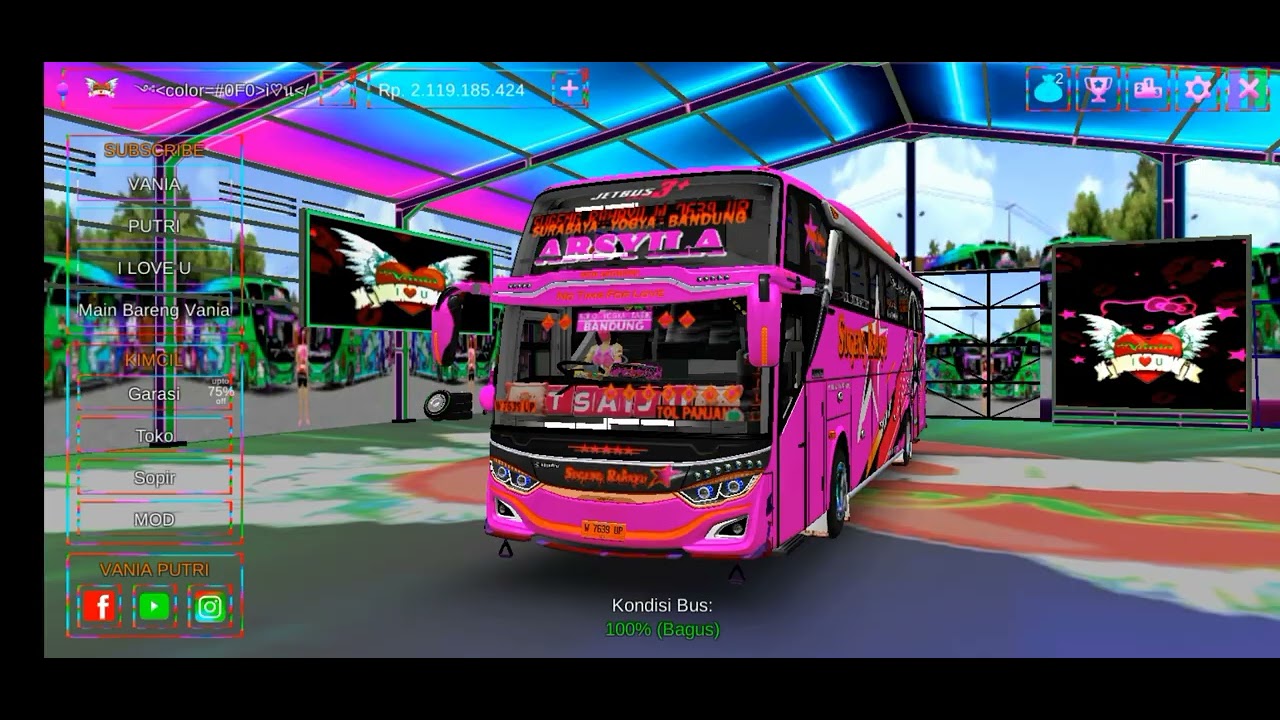 🔰Up/SHARE KD MATRIX ALL BUSS ROMBAK ACC & TUTORIAL MASANG NYA (BUSSID V4.4)