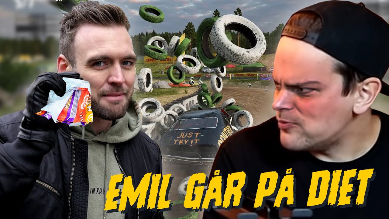Tim TRIGGAR Emil med GLASSPAPPERS-ASMR i Wreckfest [FUNNY MOMENTS]