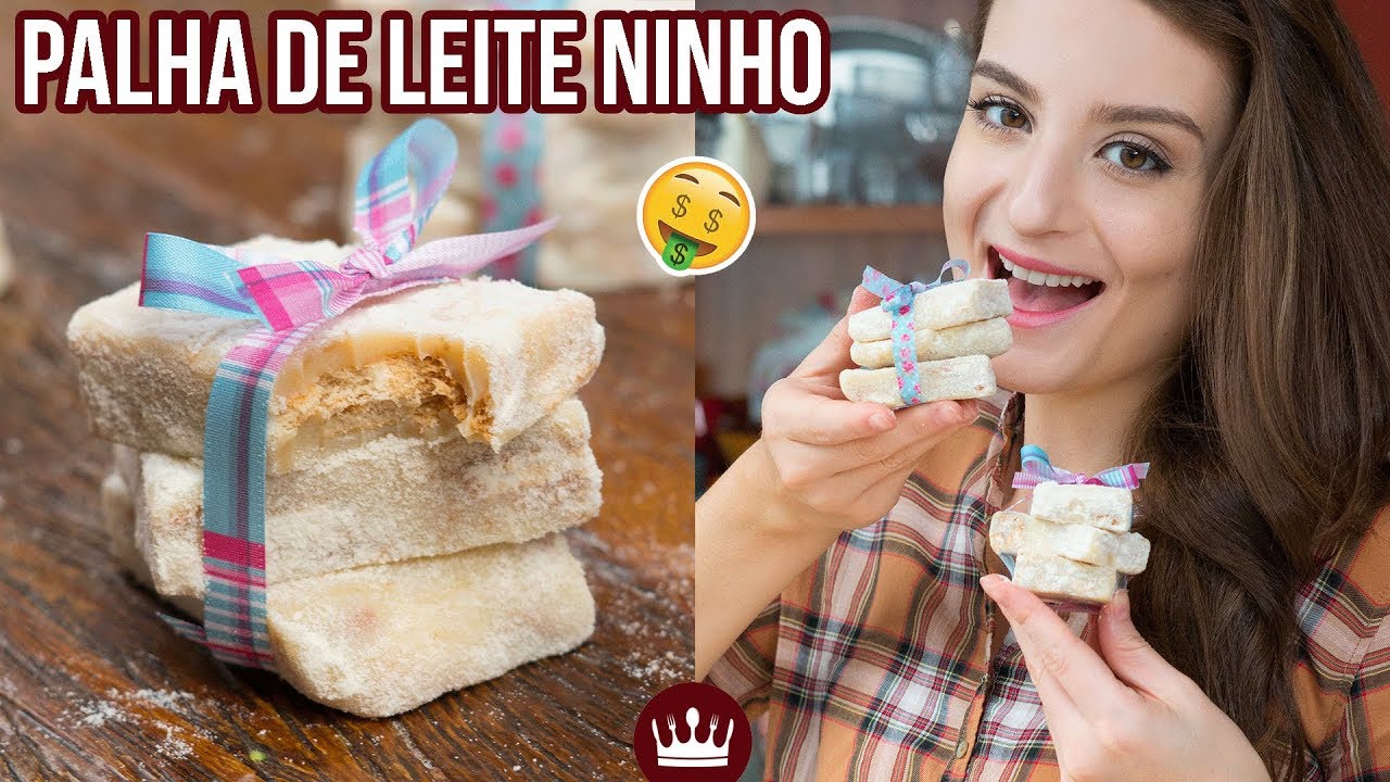 PALHA ITALIANA DE LEITE NINHO (faça e venda!) | Cozinha do Bom Gosto | Gabi Rossi
