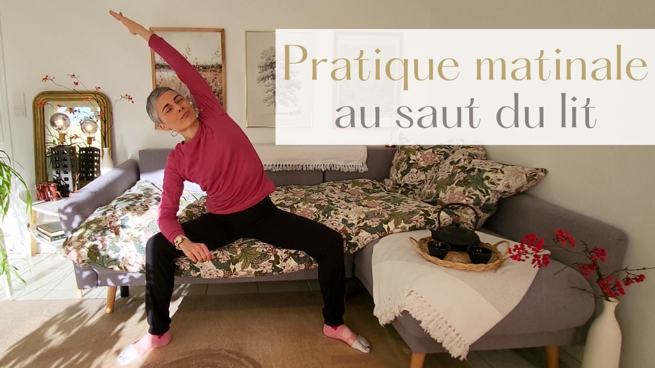 Pratique matinale au saut du lit
