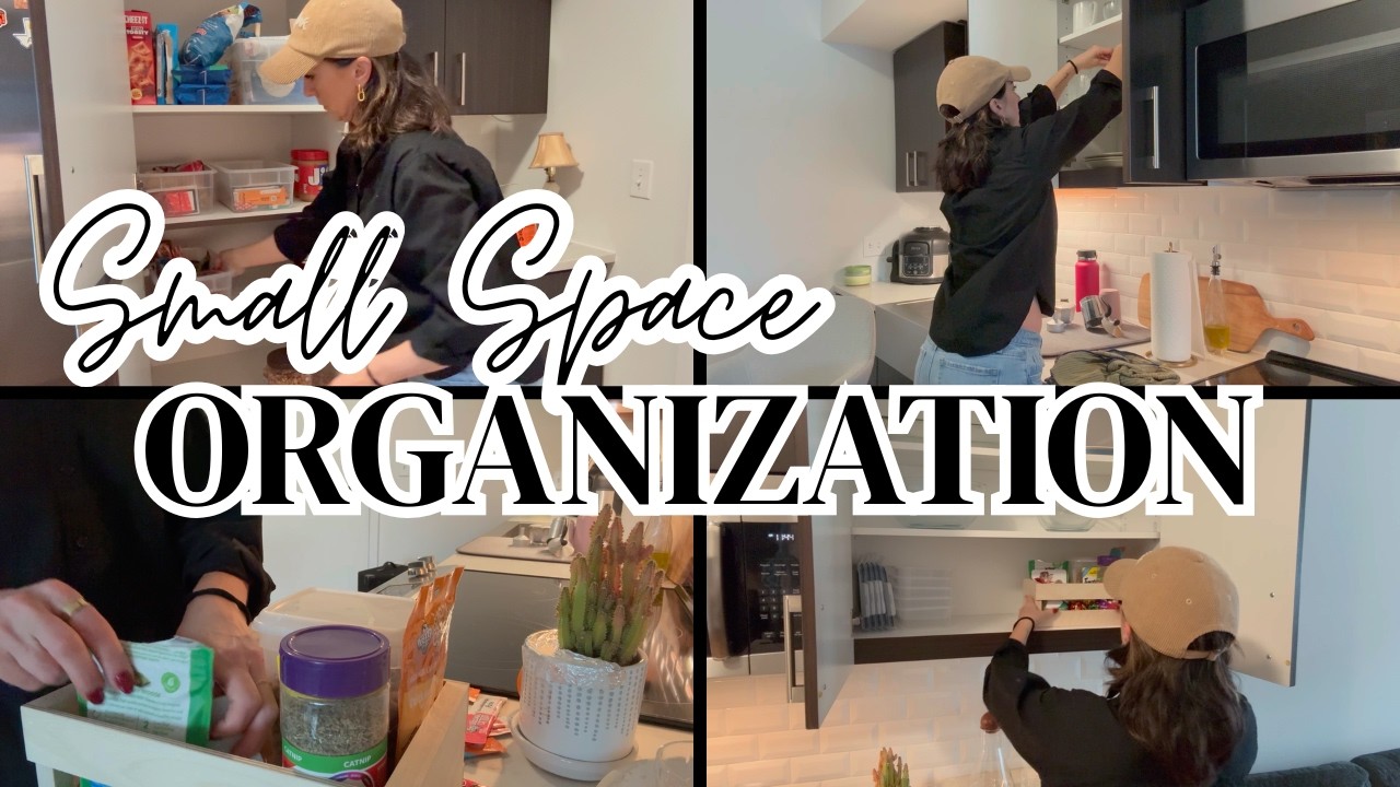 HELPING MY SON ORGANIZE HIS KITCHEN