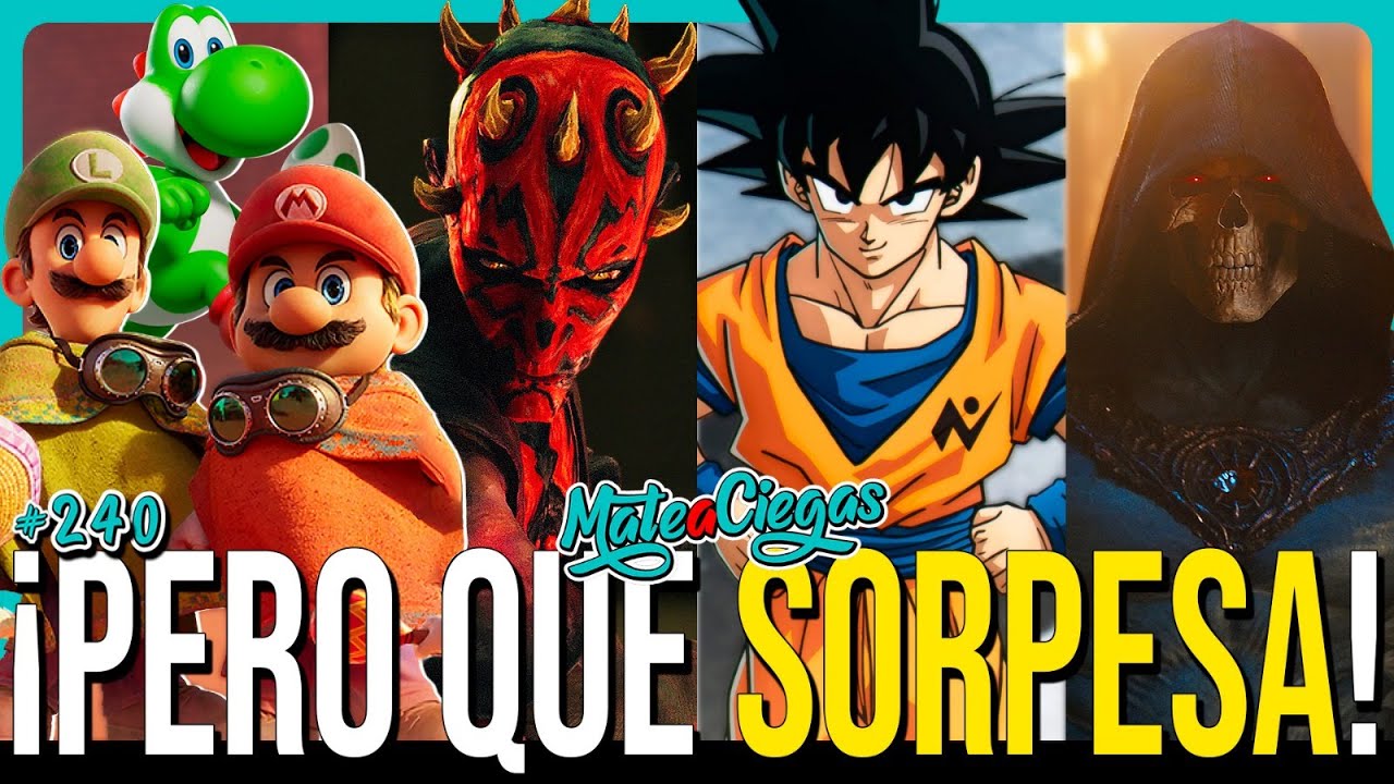 Analizando los trailers de Daredevil, He-Man, Mario Bros 2 y más! | Mate a Ciegas 