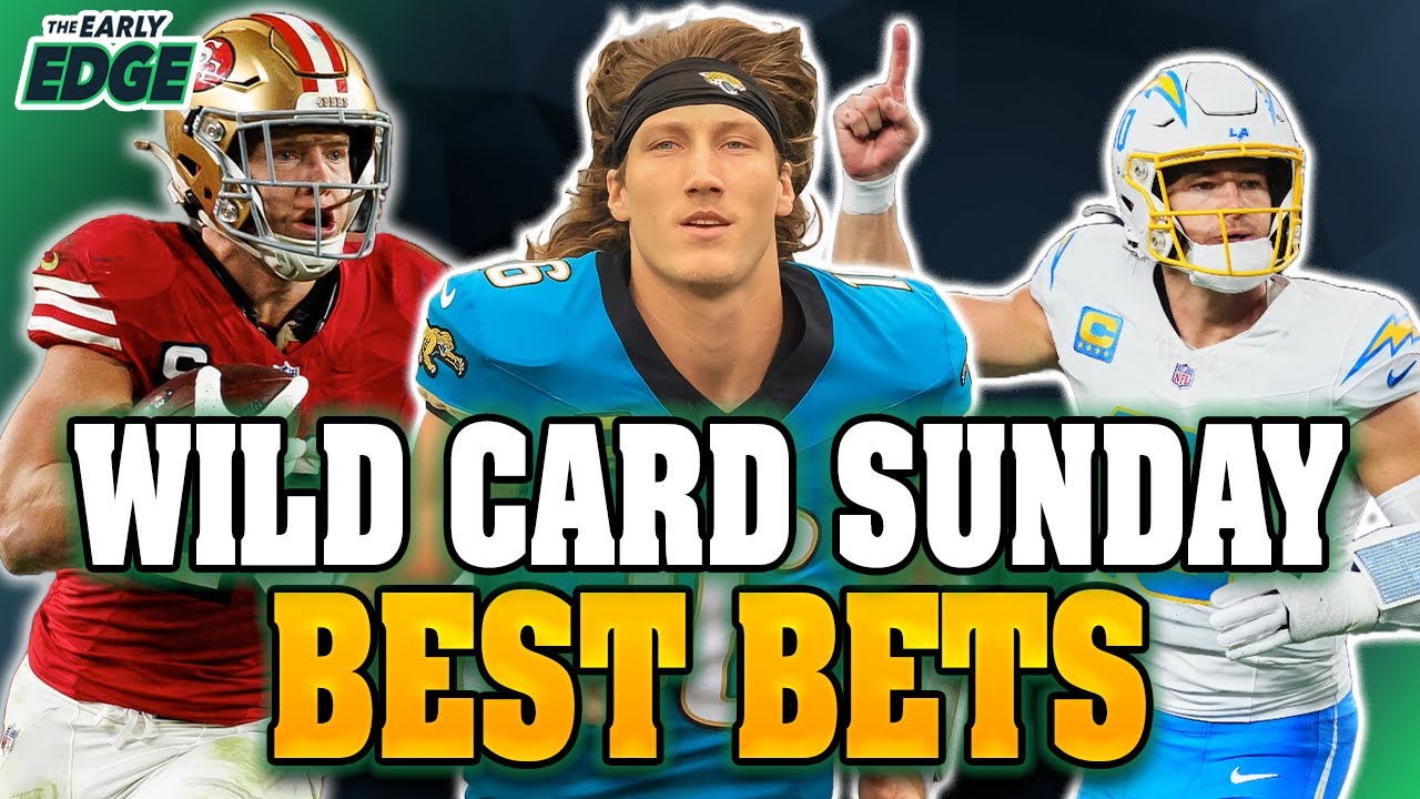 NFL Wild Card Sunday PICKS and BETS | The Early Edge