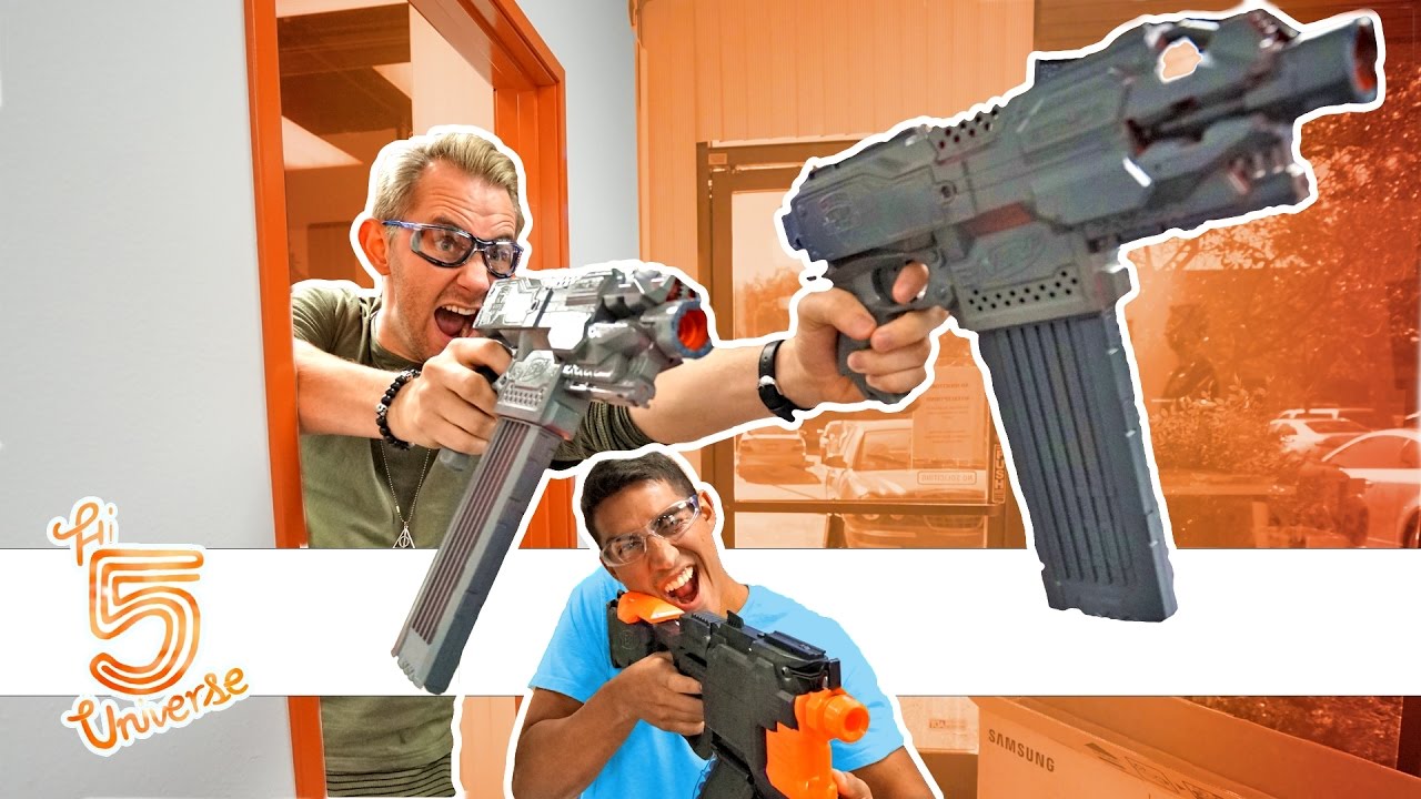 Nerf Battle: King Of The Hill!