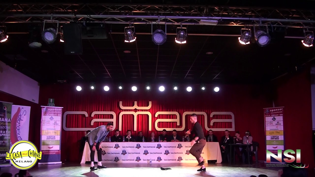 FINALE Category Professional Man Salsanamà 2018 - GIGI BIANCO & MICHELE ANGELONI