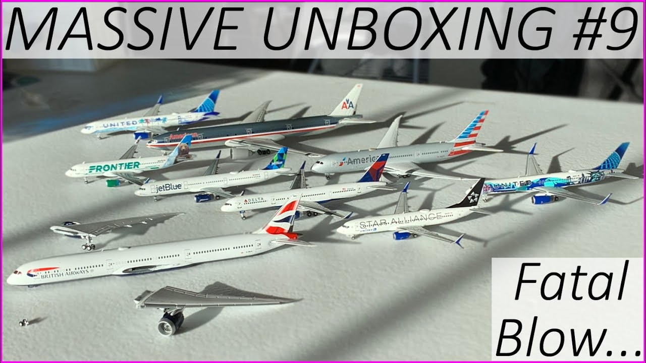 Another Fatal Blow... 9 MODEL UNBOXING! (Gone Somewhat Wrong) | MASSIVE UNBOXING #9
