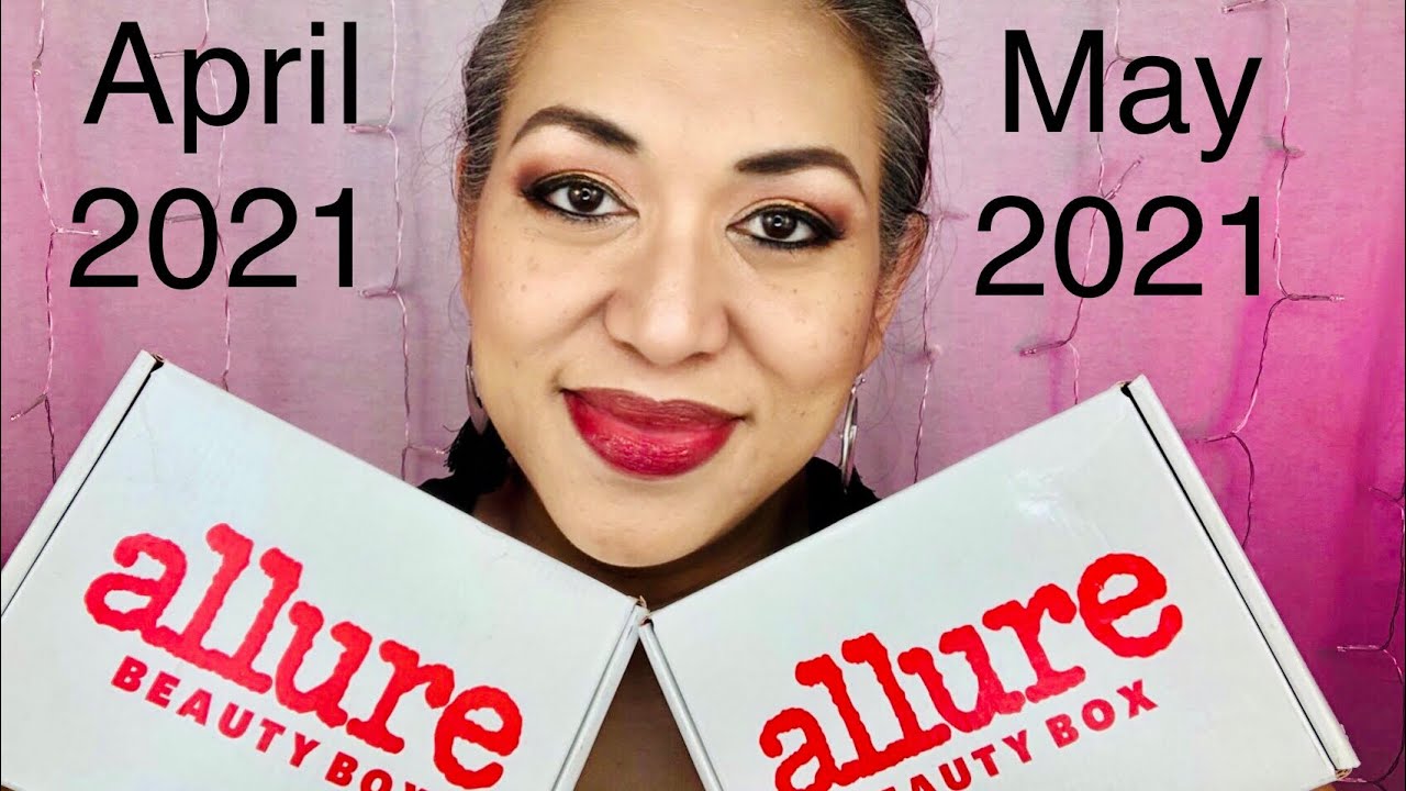 Allure BeautyBox Unboxing - April 2021 VS May 2021