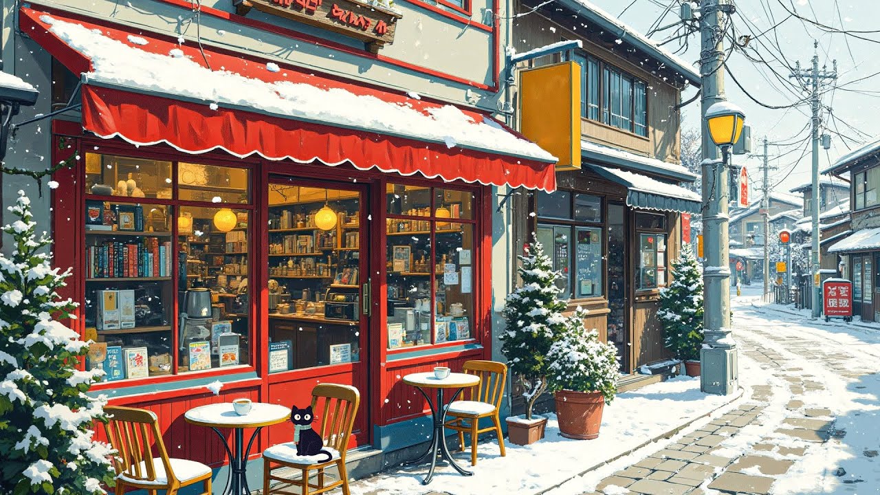 Gentle Winter Morning ❄️ Warm Lofi Jazz Hip Hop for Study, Focus & Relax ✨