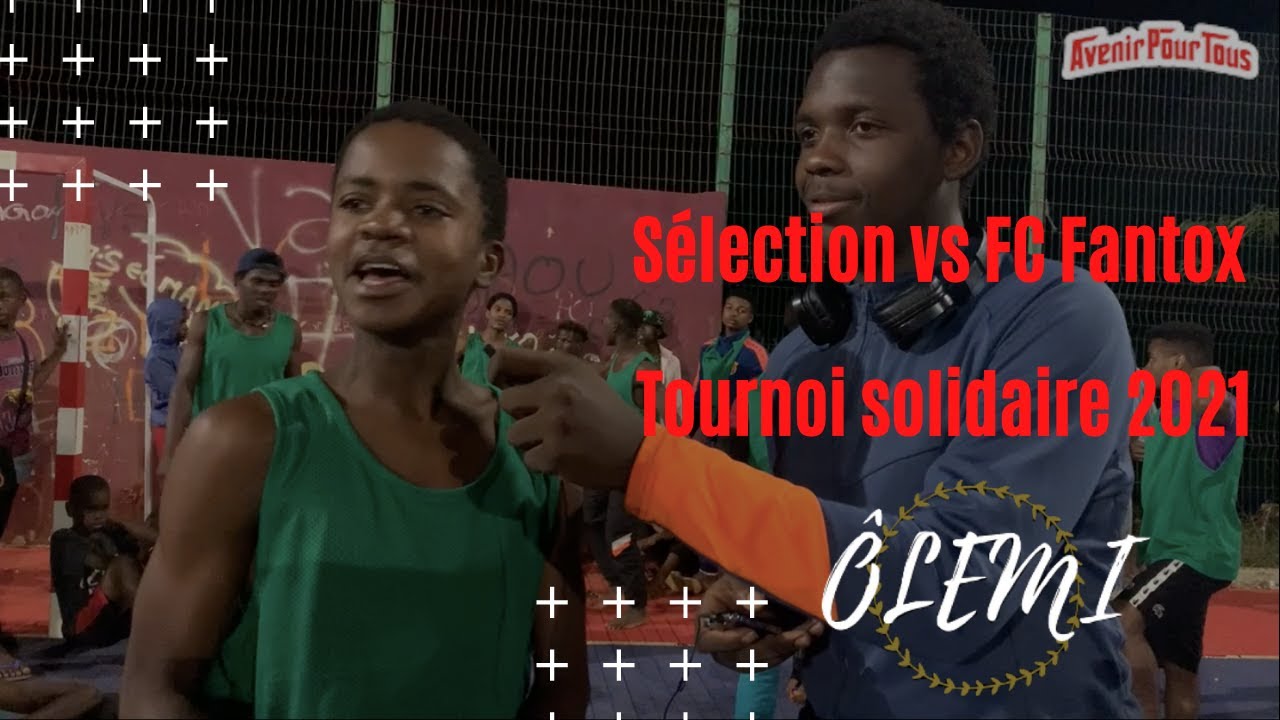 Découverte d'un commentateur football exceptionnel - Tournoi solidaire 2021 à Ongojou