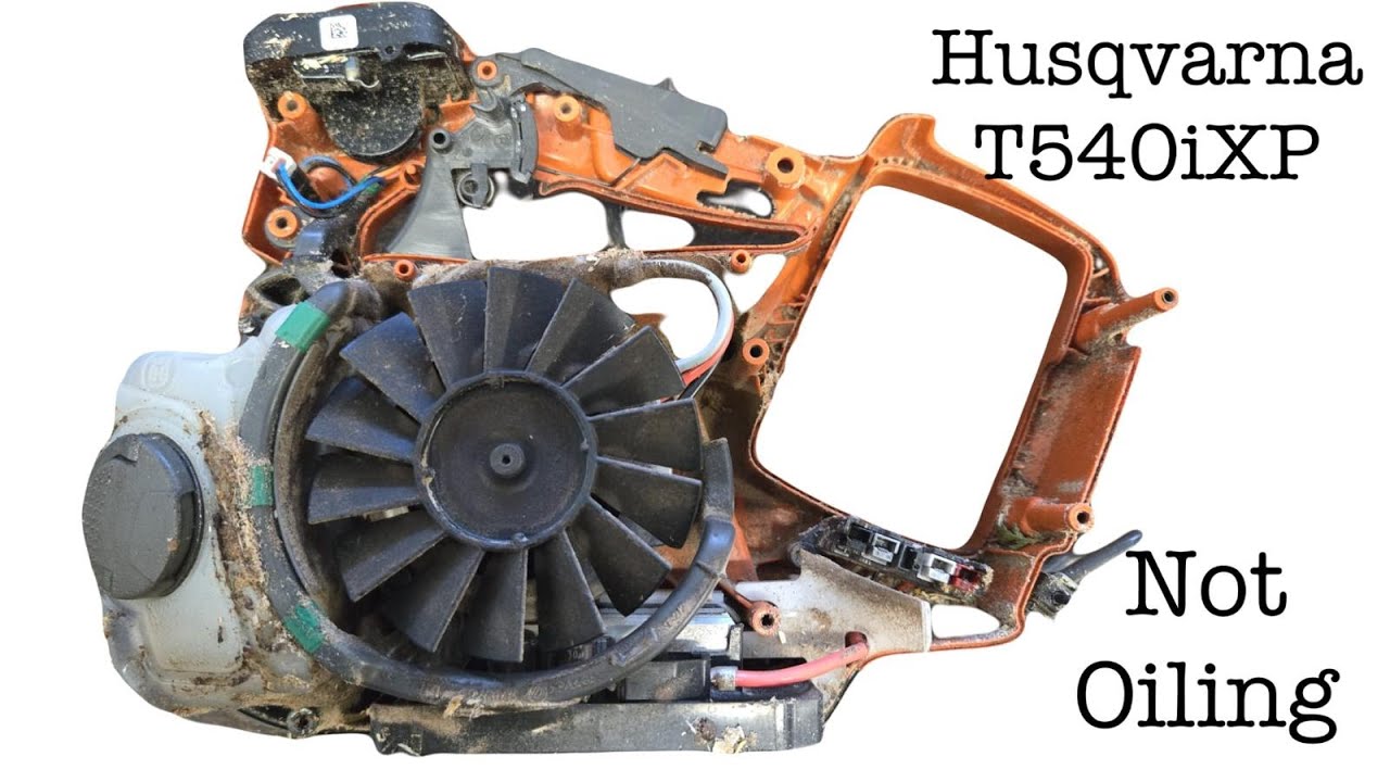 Husqvarna t540ixp not oiling troubleshooting fix