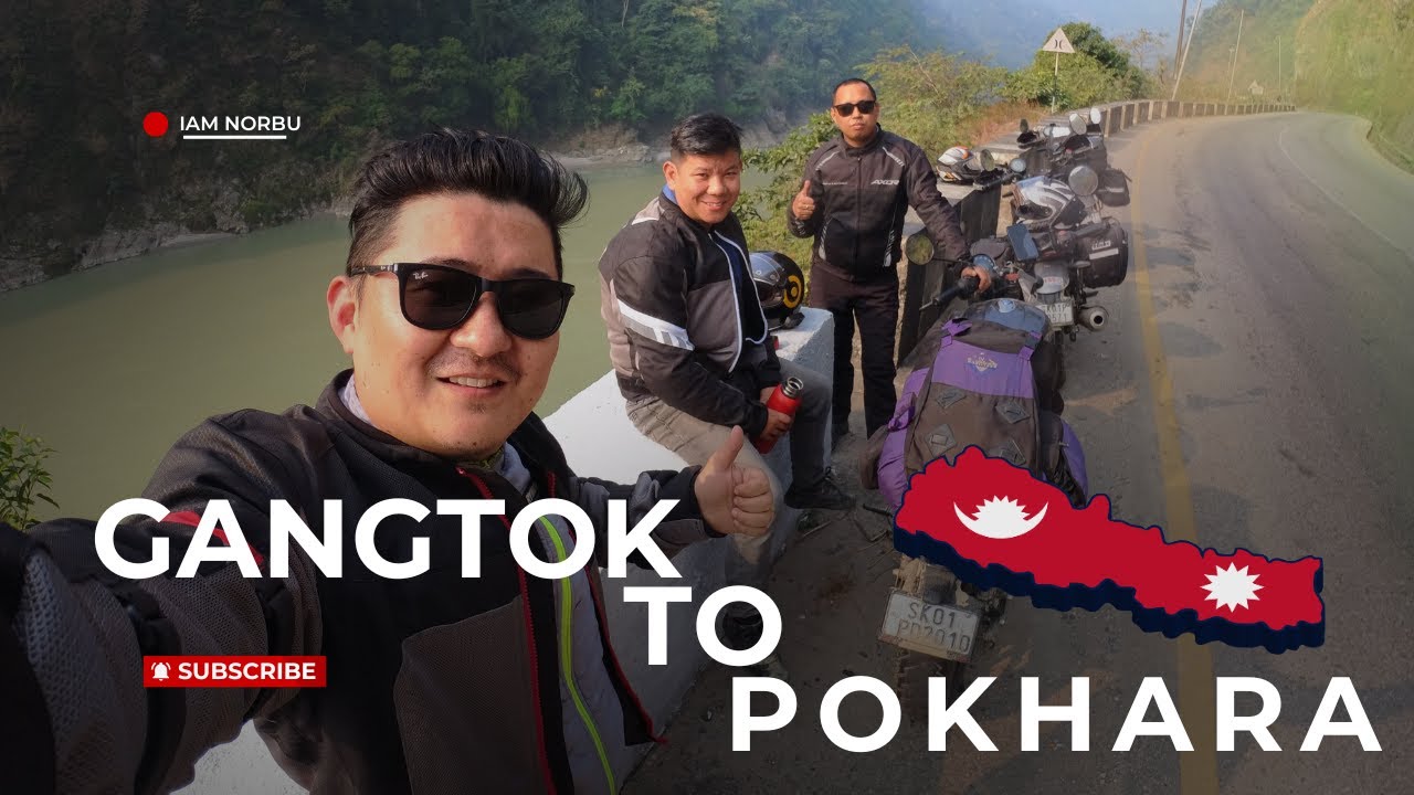 Gangtok to Pokhara ** NEPAL RIDE ** Mustang Ride