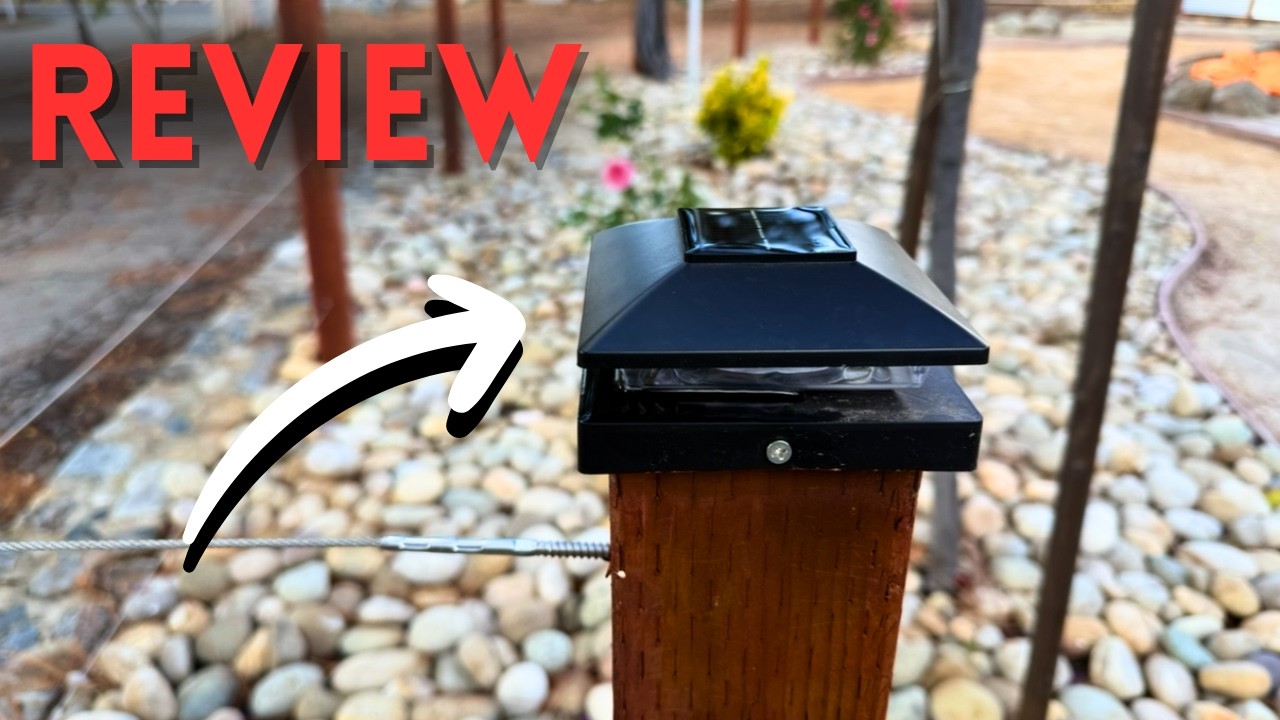 VOLISUN 4x4 Solar Post Cap Light Review