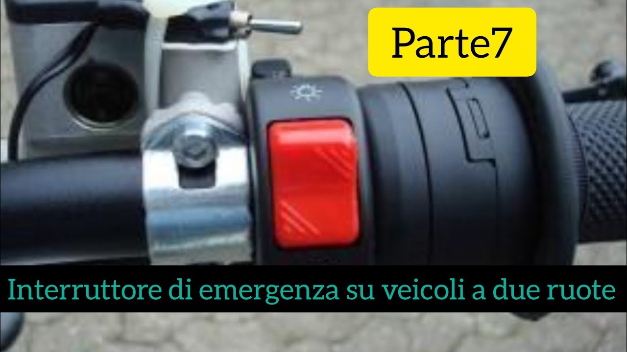 INTERRUTTORE DI EMERGENZA #patente#b