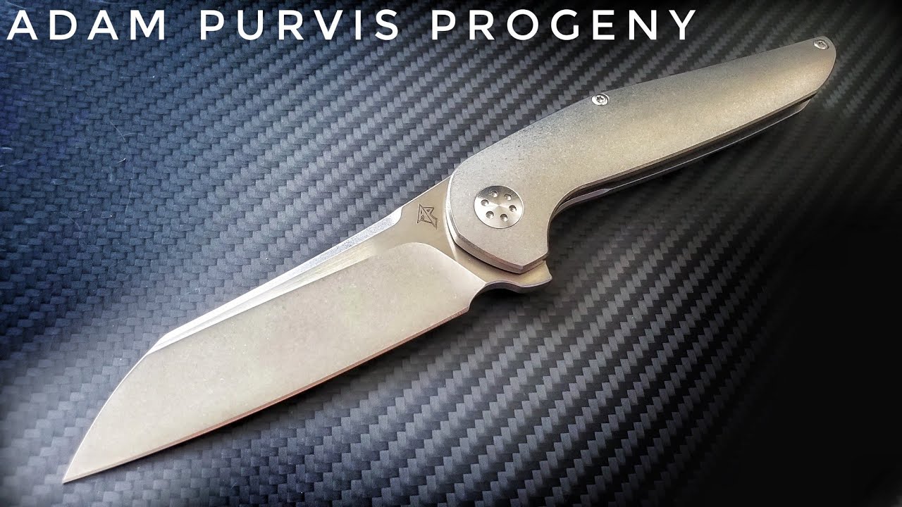 Adam Purvis Progeny Knife Consult -- Excellent Ergonomic EDC!
