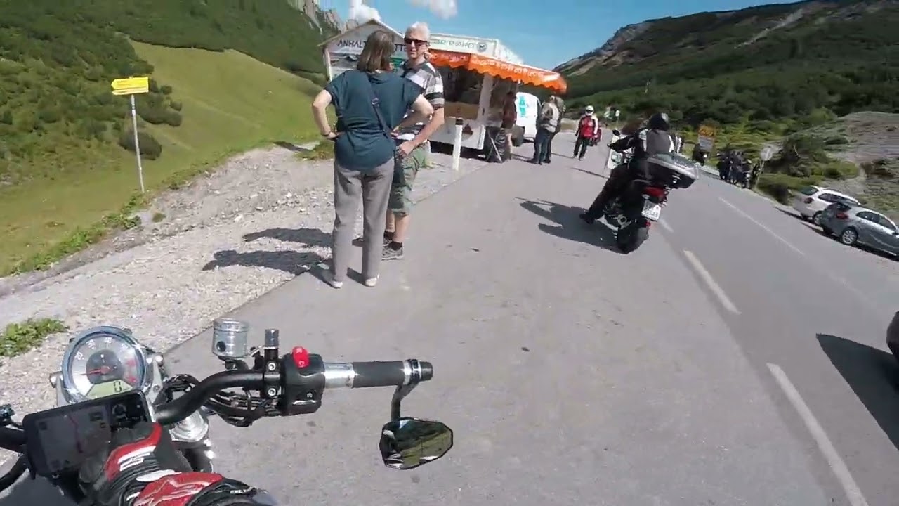 Yamaha MT01 - KTM Duke 790 Hahntenjoch Spaß