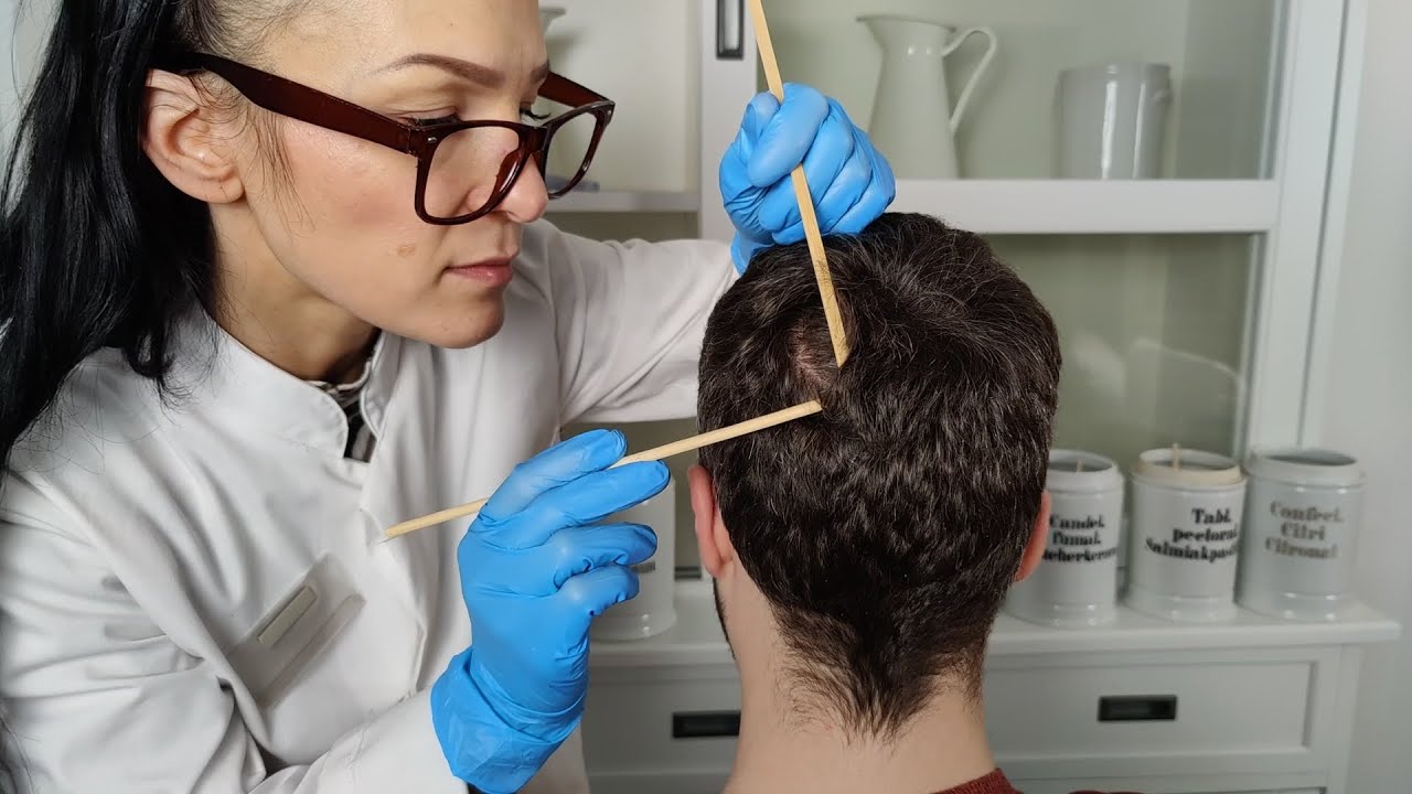 ASMR Scalp Allergy Check & Detailed Examination *(Fe)MaleASMR*