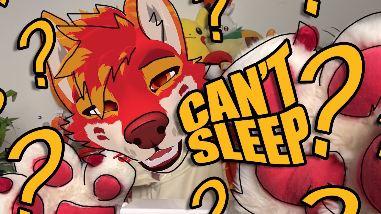 Can't Sleep Friend? Watch this Digital Fursuit ASMR .... 😴💤 (Mixed Reality Assortment)