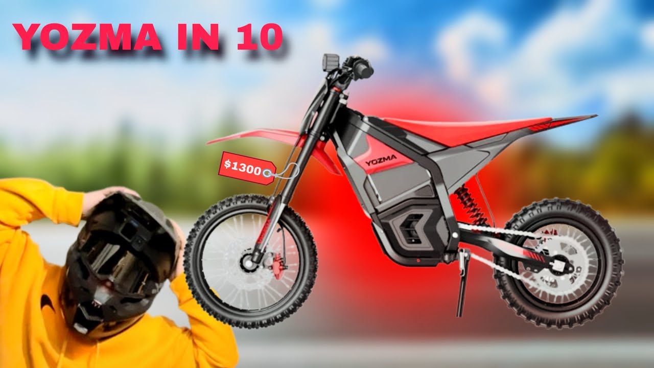Yozma IN 10, возможно, ЛУЧШИЙ бюджетный электровелосипед! (1300$)