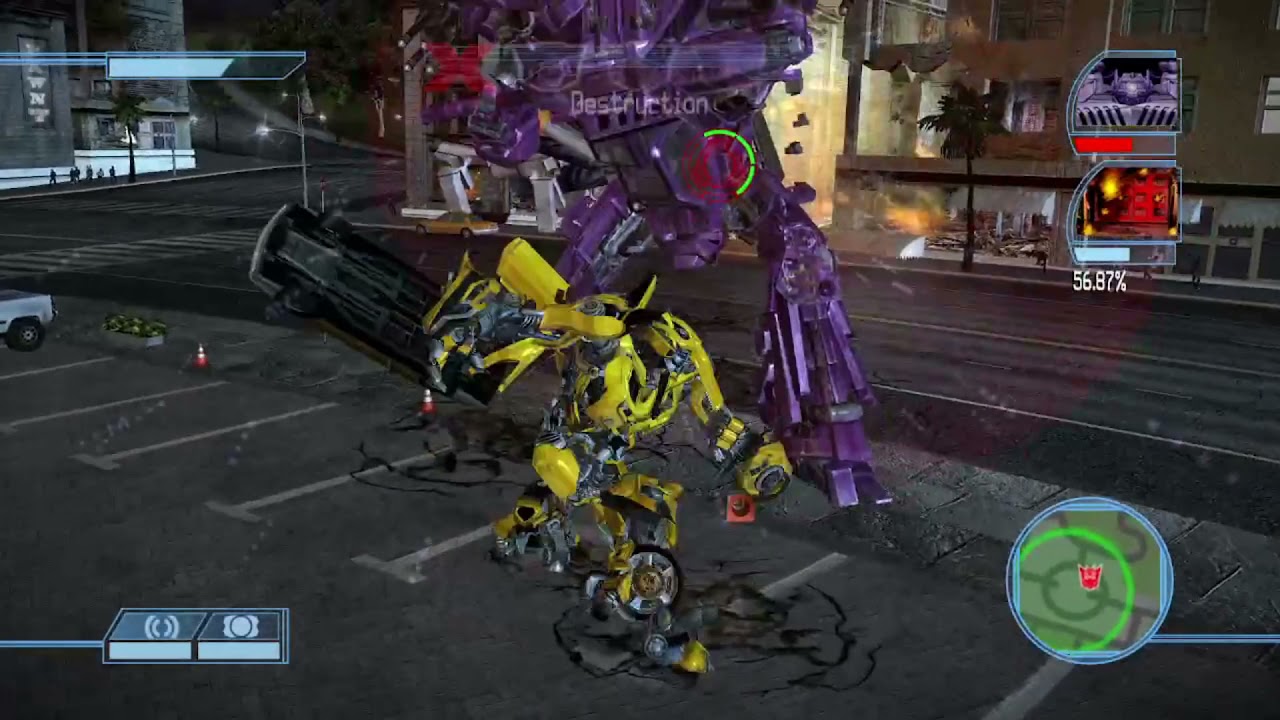Transformers the game mods: Bumblebee vs Shockwave