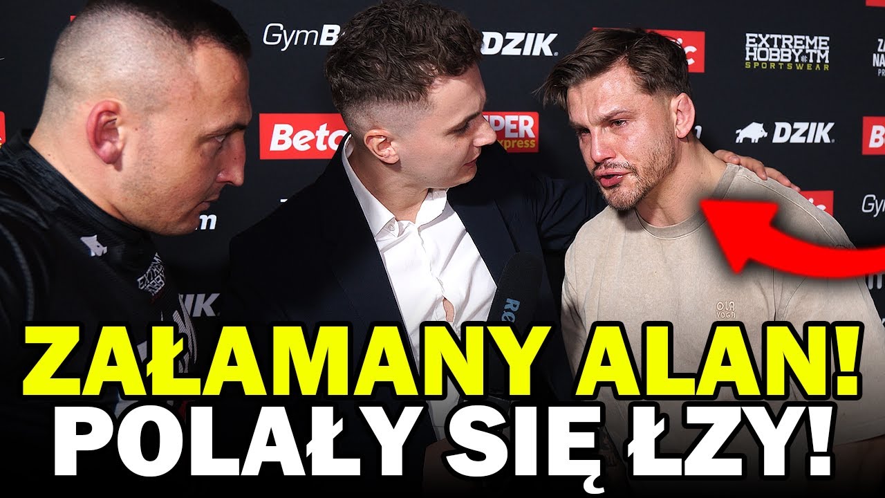 WYWIAD PEŁEN ŁEZ! SZACHTA I HUBERT POCIESZAJĄ ALANA PO PORAŻCE! 