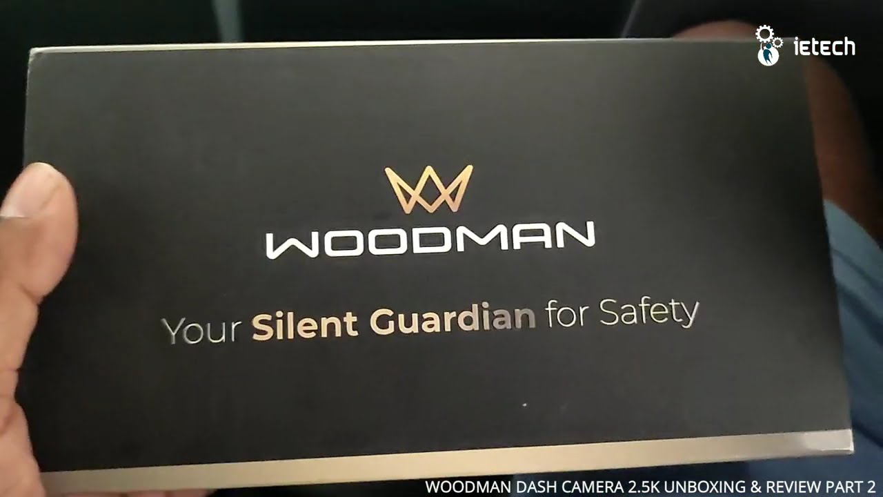 Woodman Dash Camera Unboxing & Review  Woodman Dash Camera with 2.5K front & Full HD back view Part2